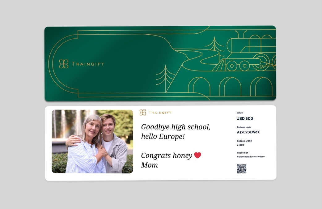 Traingift is a great graduation gift for him