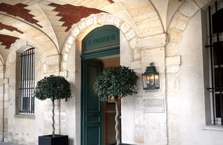 L'Ambroisie one of the best Michelin Star Restaurants Paris