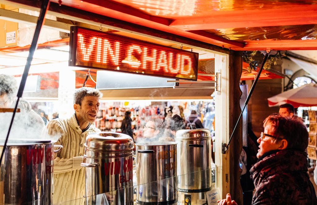 vin chaud at the strasbourg christmas market