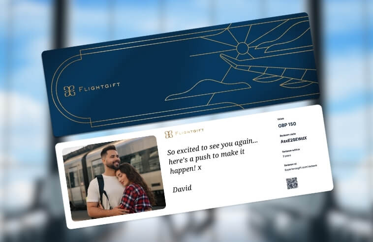 Flightgift gift card best long distance relationship gift